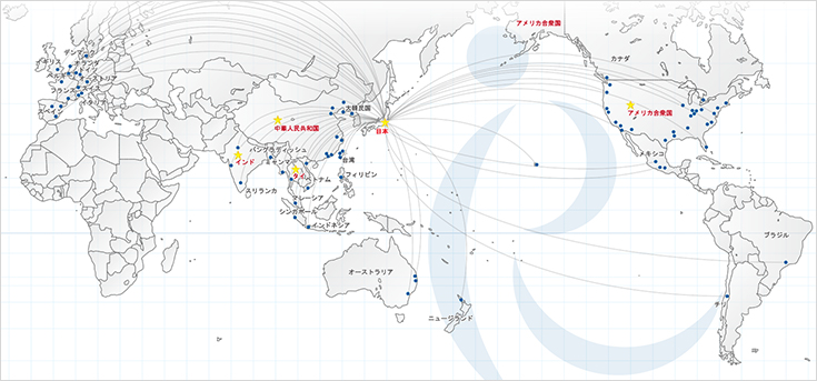 営業拠点地図
